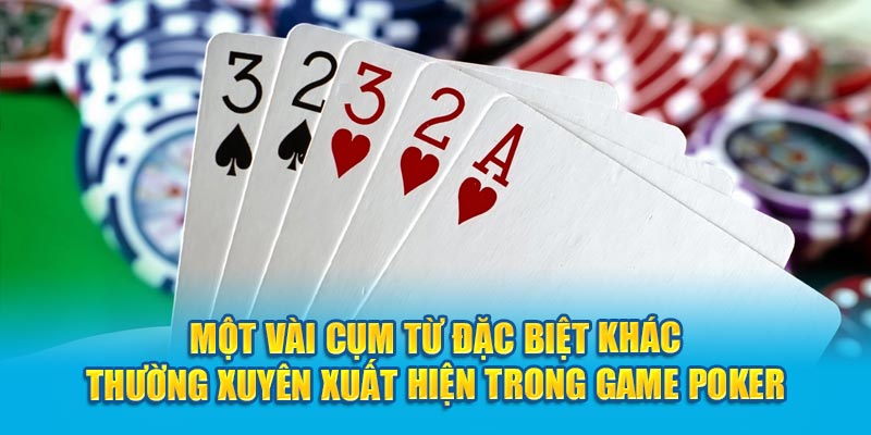 Tìm Hiểu Thuật Ngữ Poker Từ A Đến Z Cho Người Mới Bắt Đầu 7 Một vài cụm từ đặc biệt khác thường xuyên xuất hiện trong game Poker